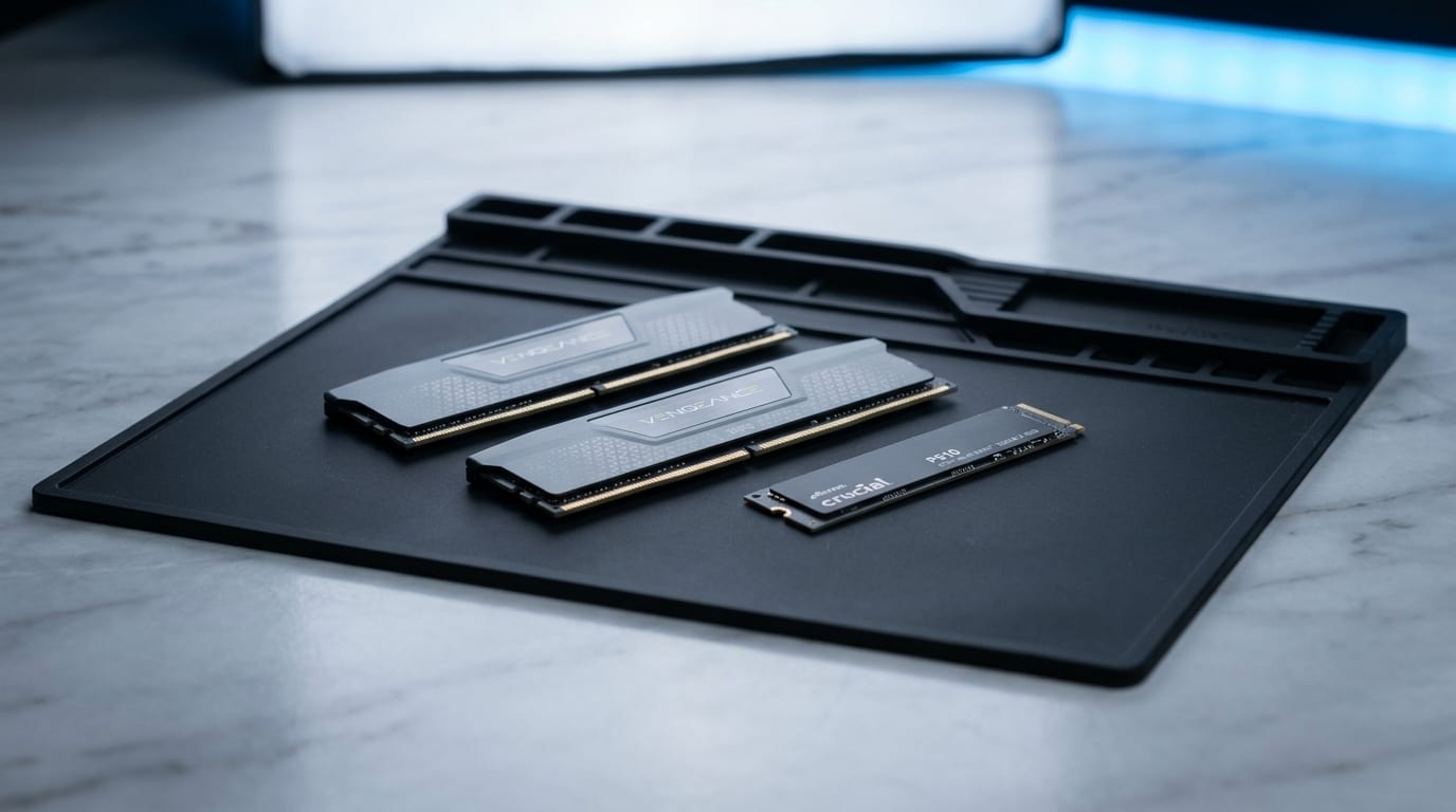 Hardware Upgrade (RAM & SSD) at the MTM IT workshop in Tiverton