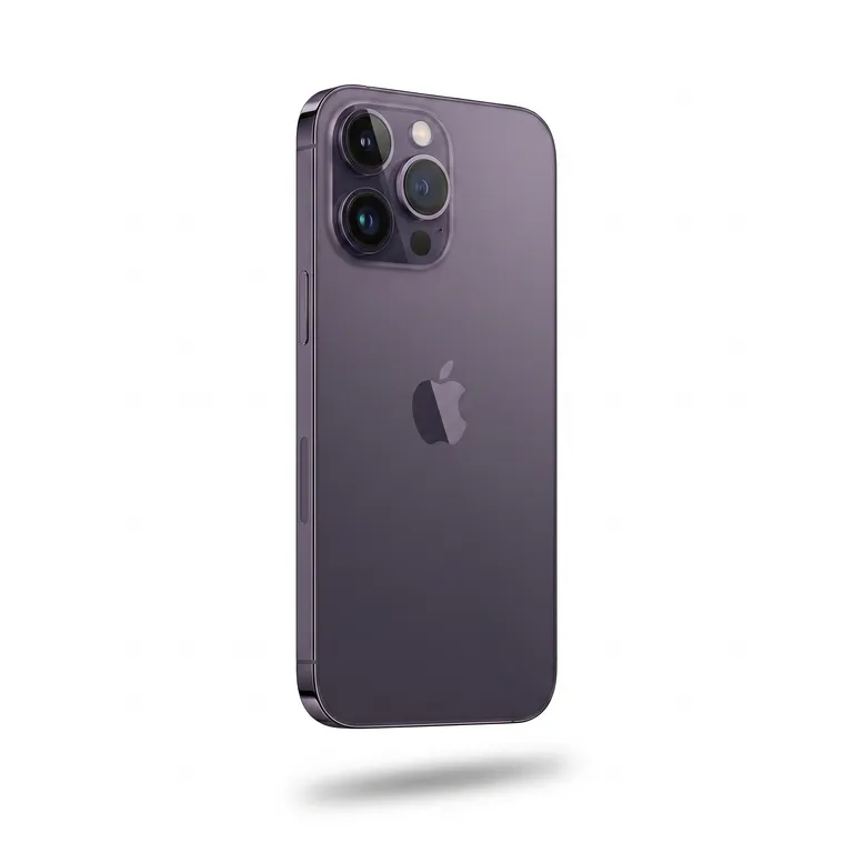 iPhone 14 Pro Max Deep Purple triple camera array, unlocked, MTM IT