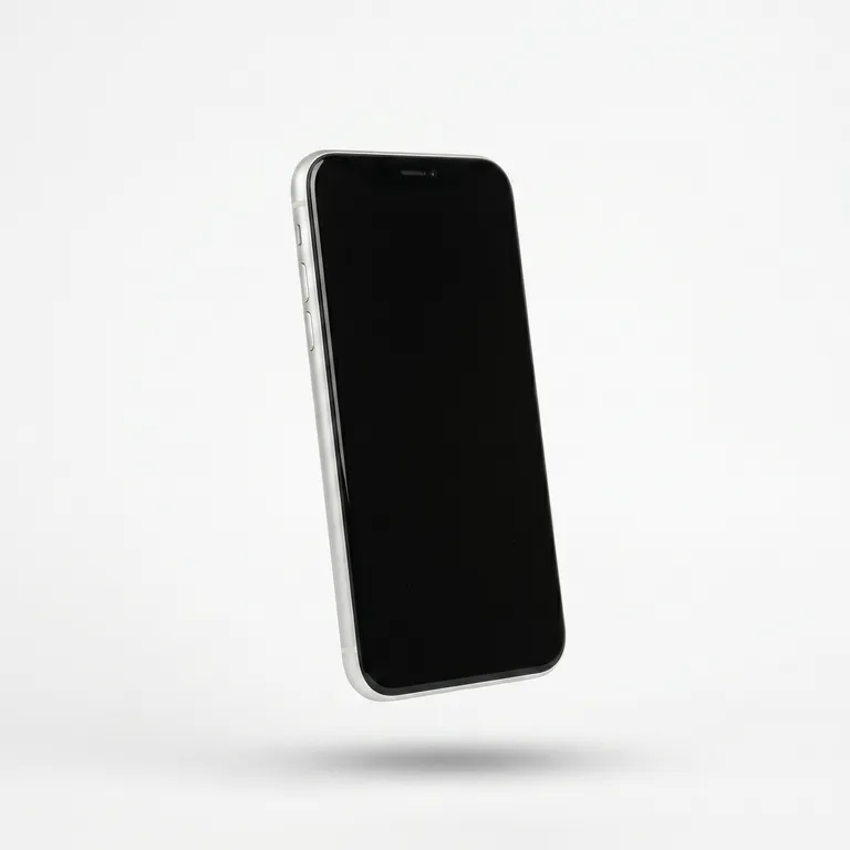 Apple iPhone XR 64GB White front view – Good condition refurbished by MTM IT