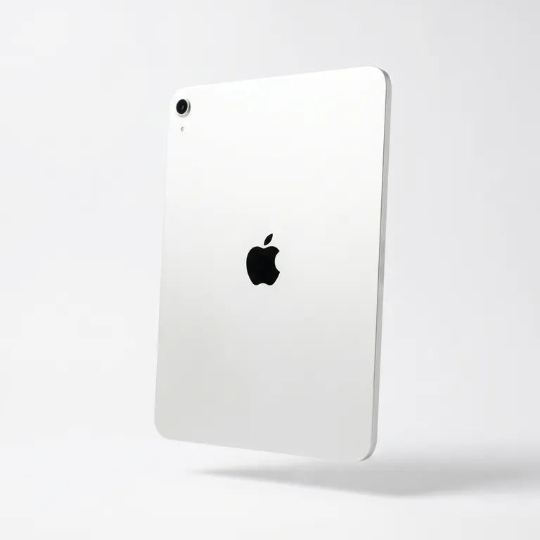 Brand new iPad 11th Gen (A16) 128GB Silver Wi-Fi – rear view with camera and silver finish