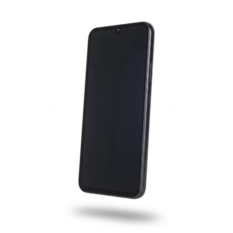 Front view of a certified refurbished Samsung Galaxy A34 5G in Black